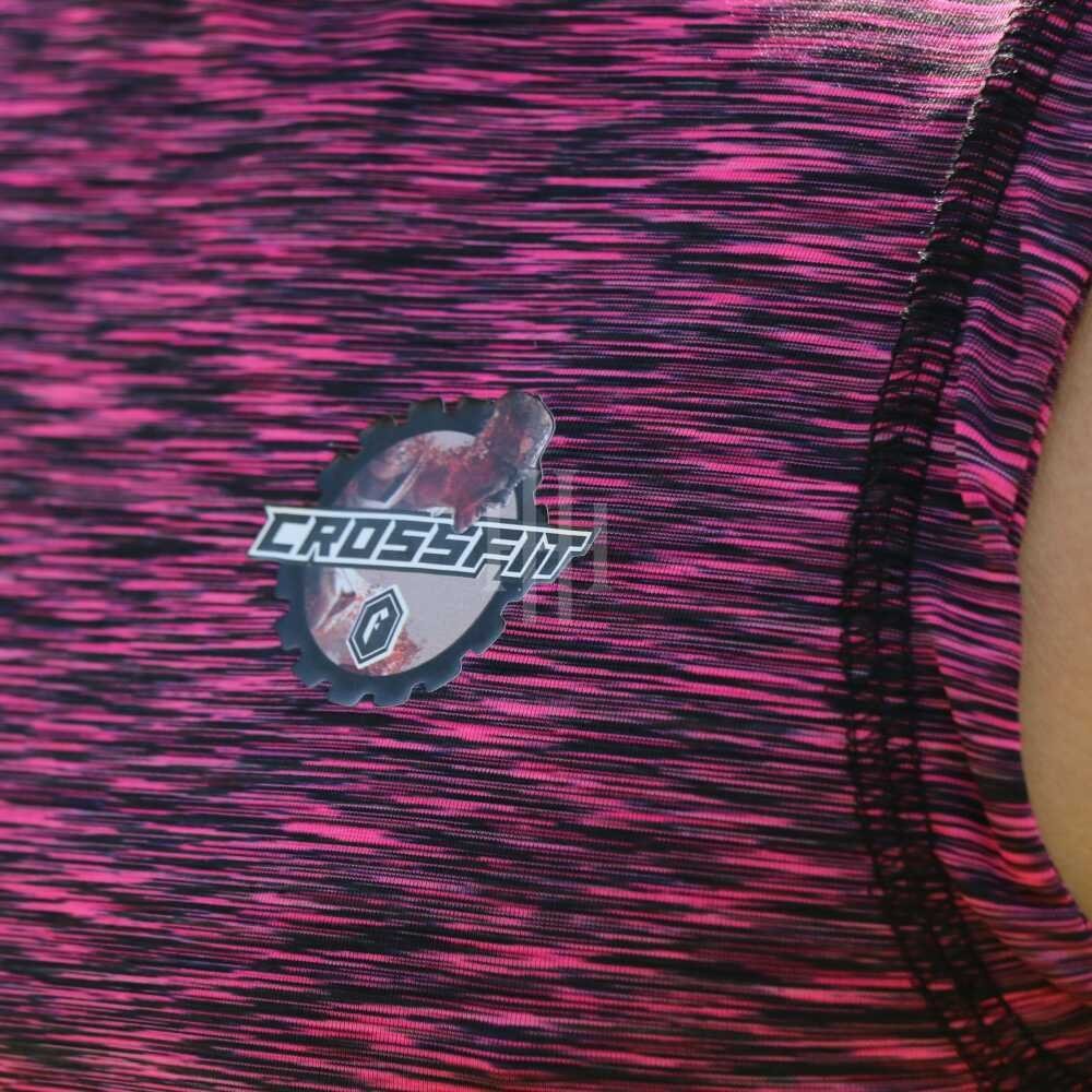 Musculosa jaspeda Bordó Fishbone / Short Zuplex liso, negro, logo blanco. Fishbone