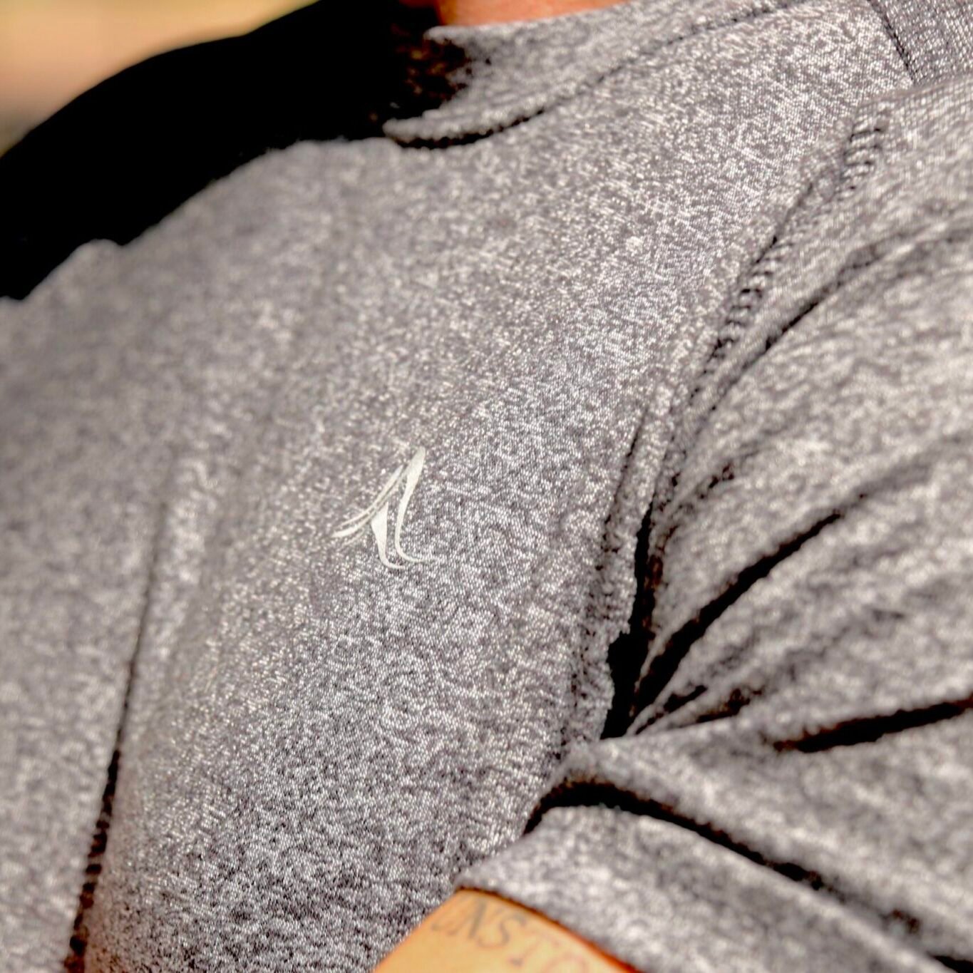 Remera algodon running urban gym sport. Jaspeada. Crossray